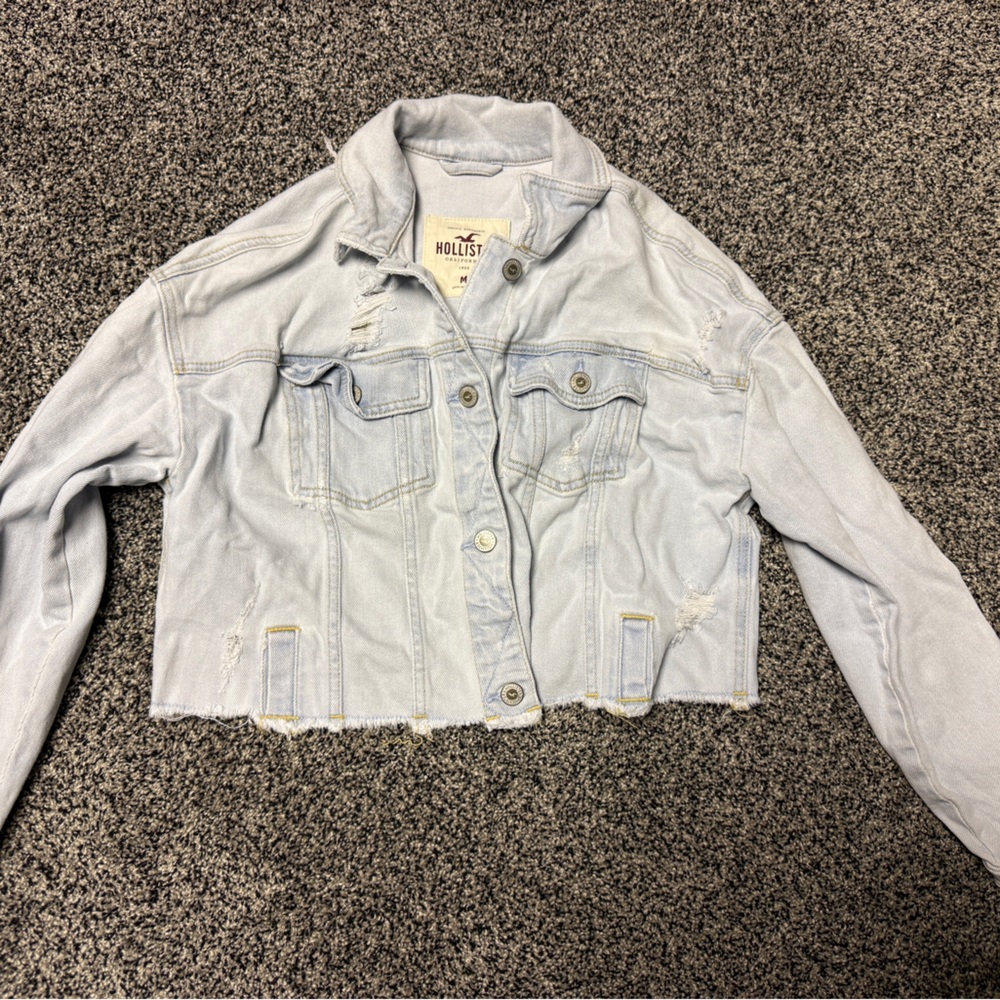 Hollister Light Blue Denim Jacket